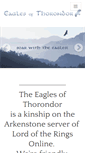 Mobile Screenshot of eaglesofthorondor.com
